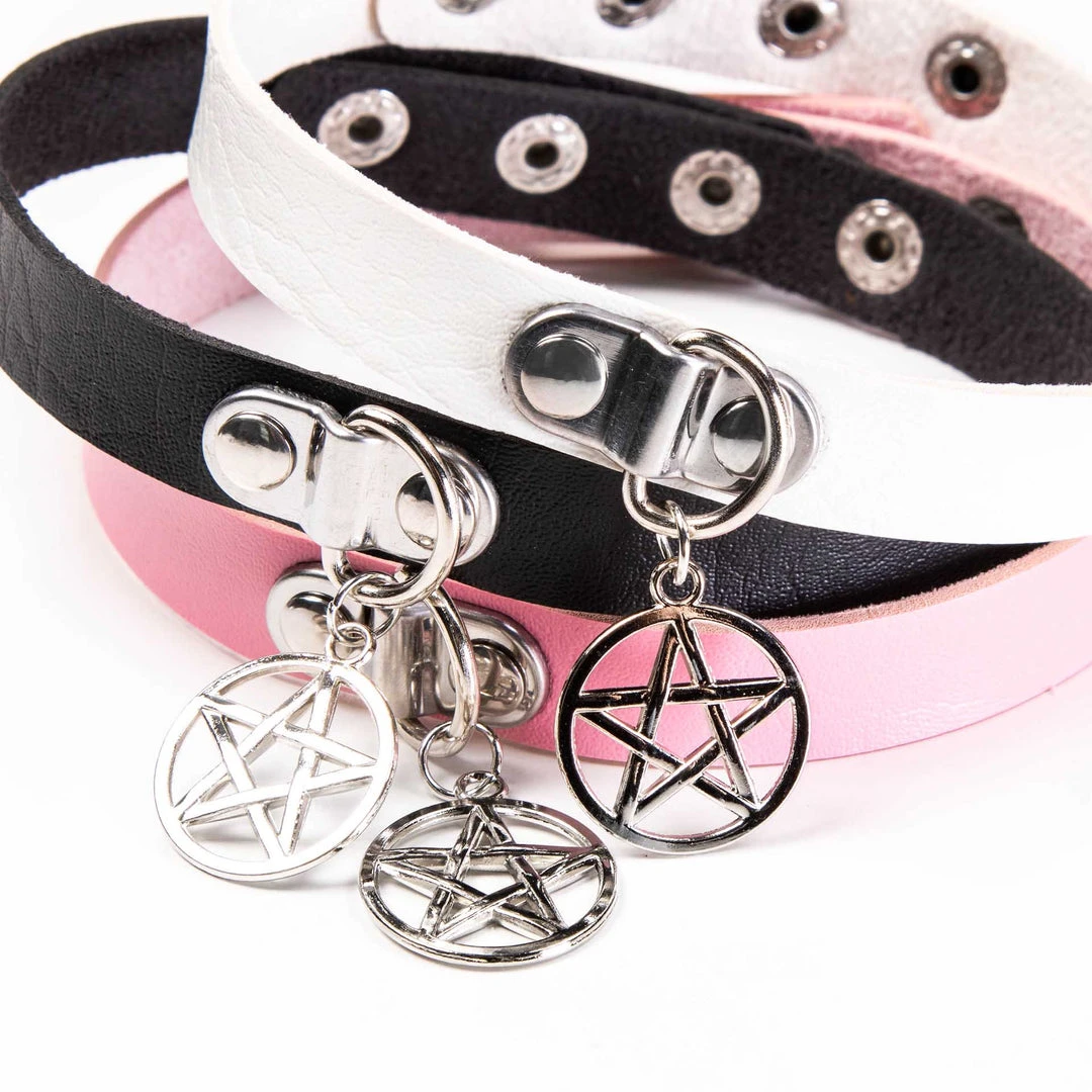 Cold Black Heart Betty Sin Choker | Pink 5 Cold Black Heart Betty Sin Choker | Pink