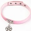 Cold Black Heart Betty Sin Choker | Pink