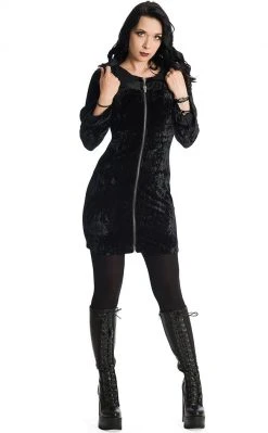 Banned Apparel Big Crush Hoodie Dress Clothing