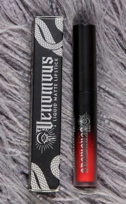 Evil Eye Cosmetics Beauty Bite | Bright Red Matte Lipstick