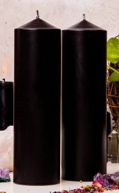 Candles Black Ritual Spell Candle - Extra Large