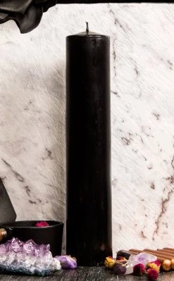 Candles Spell Candles Black Ritual Spell Candle - Large