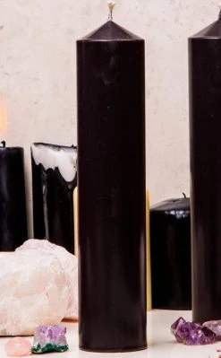 Candles Spell Candles Black Ritual Spell Candle - Large