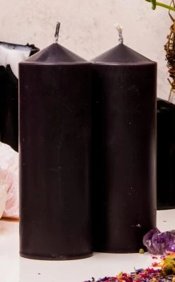 Black Ritual Spell Candles - Medium Witchcraft