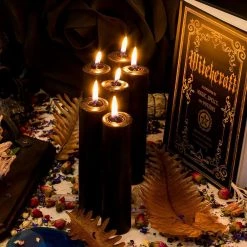 Black Ritual Spell Candles - Medium Witchcraft