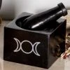 TB Black Soapstone Mortar & Pestle | Triple Moon Witchcraft