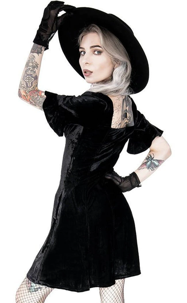 Restyle Black Velvet Sweetheart Dress 6 Restyle Black Velvet Sweetheart Dress