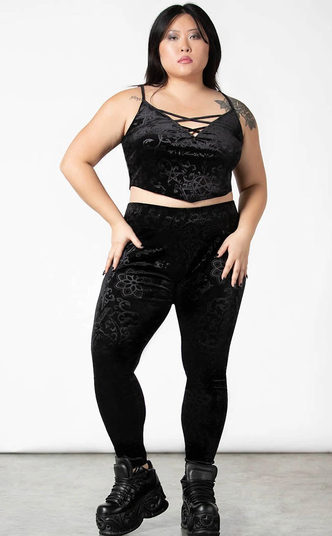 Killstar Blasphemia Strappy Top Clothing 5 Killstar Blasphemia Strappy Top Clothing