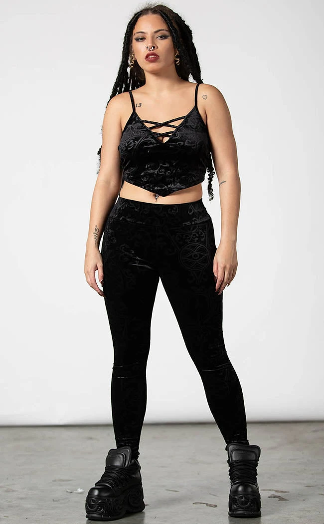 Killstar Blasphemia Strappy Top Clothing 6 Killstar Blasphemia Strappy Top Clothing