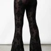 Killstar Clothing Bless Me Mesh Bell Bottoms 2 Killstar Clothing Bless Me Mesh Bell Bottoms