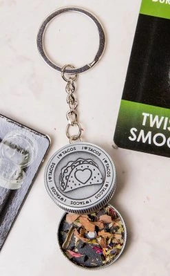 420 Blind Box Grinder Keychain Accessories