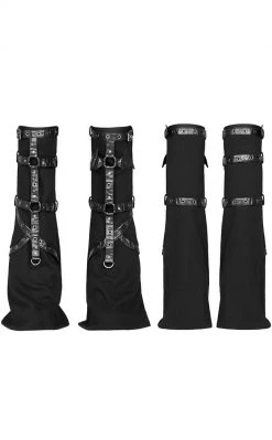 Punk Rave Bloodsucker Legwarmers | Black