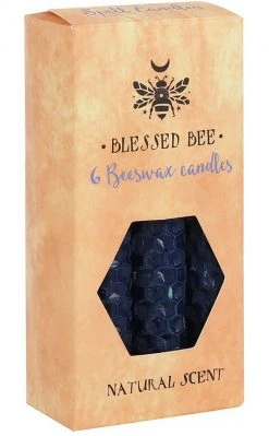 Blue Peace Beeswax Spell Candles 7 Blue Peace Beeswax Spell Candles