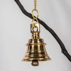 TB Witchcraft Brass Bell On Chain