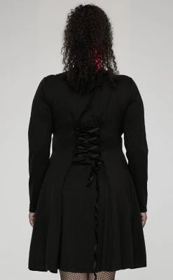 Punk Rave Break Free Long Sleeve Dress | Plus Size