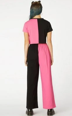 Black Friday Clothing Bright Contrast Crop Top