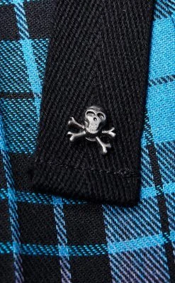 Punk Rave Bright Stuff Tartan Skirt Clothing