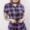 Black Friday Clothing Bright Tartan Blouse 1 Black Friday Clothing Bright Tartan Blouse
