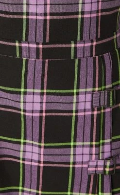 Black Friday Bright Tartan Pinafore Clothing
