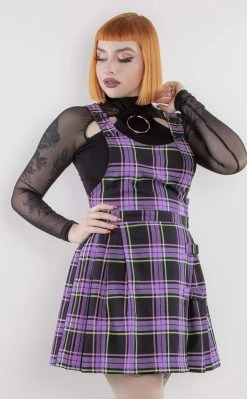 Black Friday Bright Tartan Pinafore Clothing
