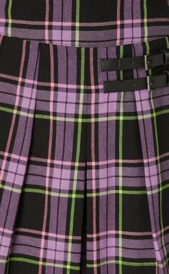 Black Friday Bright Tartan Skort