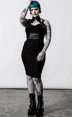 Killstar Bullet Babe Top Clothing