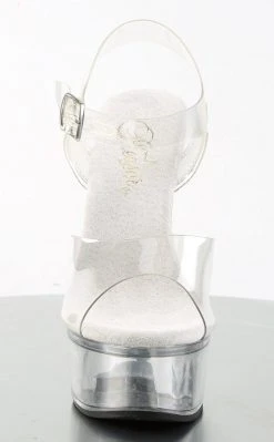 Pleaser CAPTIVA-608 Clear Heels