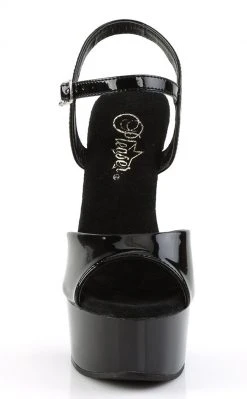 Pleaser Pole Shoes CAPTIVA-609 Black Heels