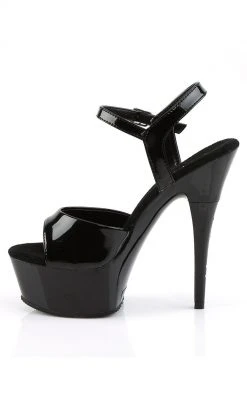 Pleaser Pole Shoes CAPTIVA-609 Black Heels
