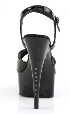 Pleaser Pole Shoes CAPTIVA-609 Black Heels