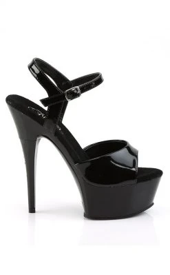 Pleaser Pole Shoes CAPTIVA-609 Black Heels