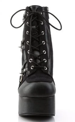 Demonia CHARADE-100 Black Boots