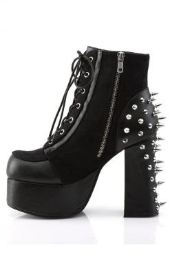 Demonia CHARADE-100 Black Boots