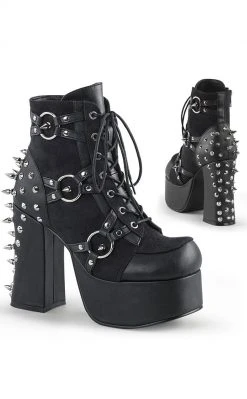 Demonia CHARADE-100 Black Boots