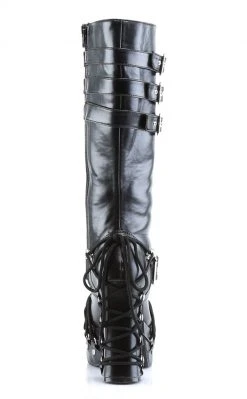 Demonia CHARADE-206 Black Boots Shoes