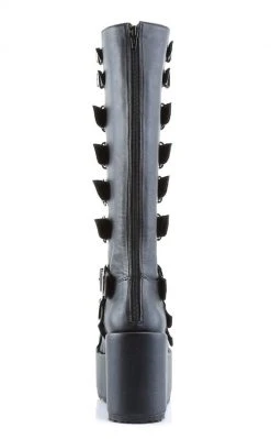 Demonia Shoes CONCORD-108 Black Boots