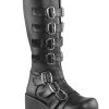 Demonia Shoes CONCORD-108 Black Boots