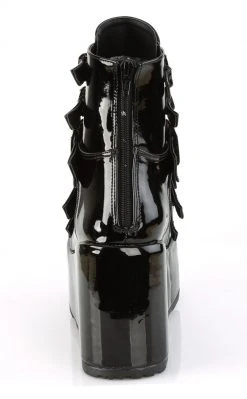 Demonia Shoes CONCORD-57 Black Patent Boots 10 Demonia Shoes CONCORD-57 Black Patent Boots