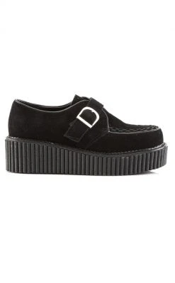 Demonia CREEPER-118 Black Creepers Shoes
