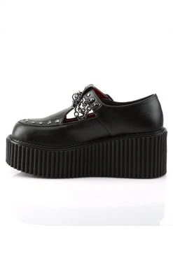 Demonia CREEPER-215 Black Creepers Shoes 9 Demonia CREEPER-215 Black Creepers Shoes