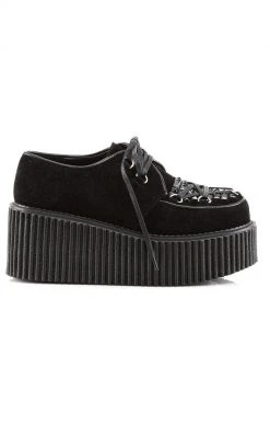 Demonia Shoes CREEPER-216 Black Creepers