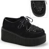 Demonia Shoes CREEPER-216 Black Creepers
