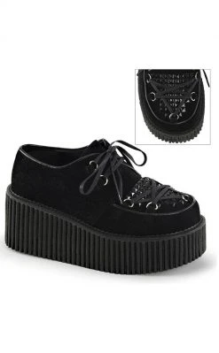 Demonia Shoes CREEPER-216 Black Creepers