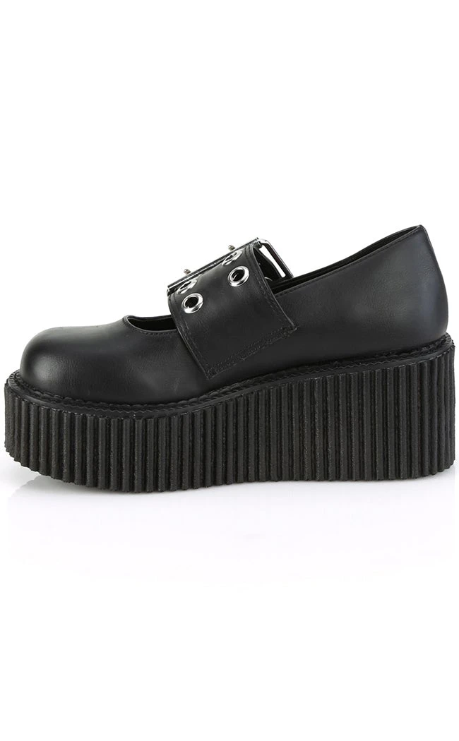 Demonia CREEPER-230 Black Vegan Mary Janes 5 Demonia CREEPER-230 Black Vegan Mary Janes