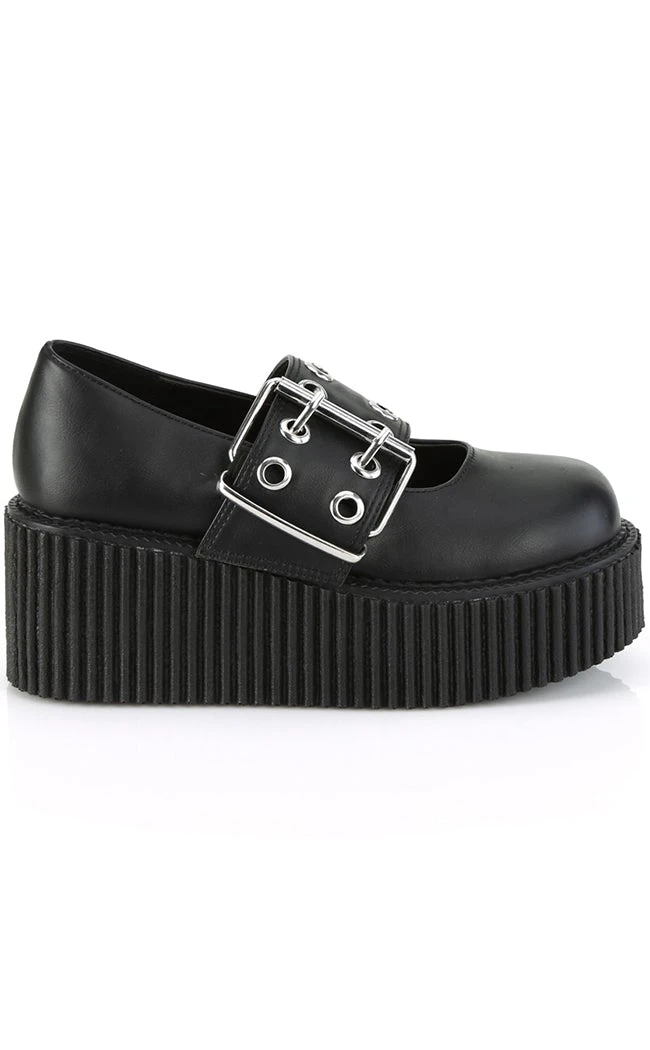 Demonia CREEPER-230 Black Vegan Mary Janes 7 Demonia CREEPER-230 Black Vegan Mary Janes