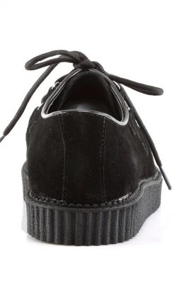 Demonia CREEPER-602S Black Suede Creepers Shoes