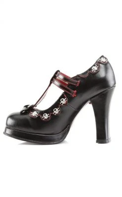 Demonia Sale CRYPTO-06 Black Heels (Last Pair: Size 8)