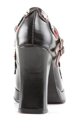 Demonia Sale CRYPTO-06 Black Heels (Last Pair: Size 8)