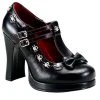 Demonia Sale CRYPTO-06 Black Heels (Last Pair: Size 8)
