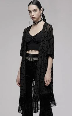 Punk Rave Carmilla Mesh Kimono